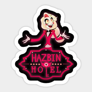 angel dust - hazbin hotel Sticker